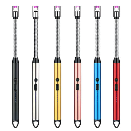 USB Rechargeable Flameless Arc Lighter – Windproof Flexible Plasma Ignition