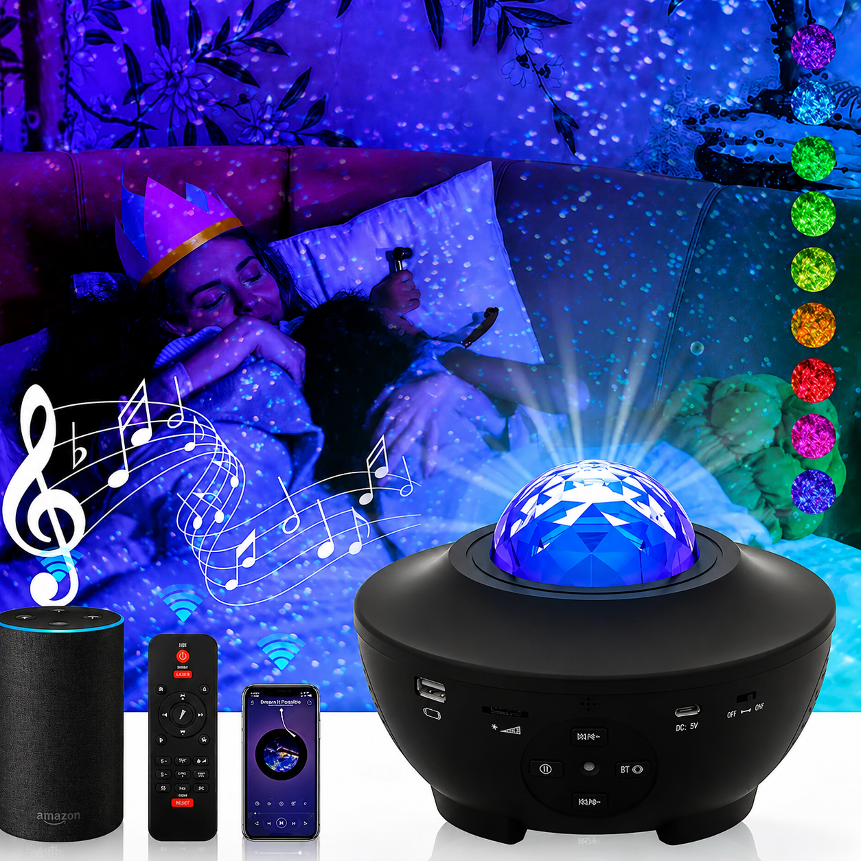 Galaxy Wave Projector
