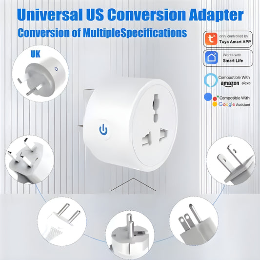 20A WiFi Smart Socket – Tuya App, Alexa/Google